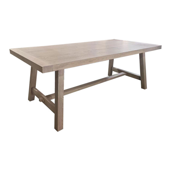 Bentley Trestle Oak Dining Table 
